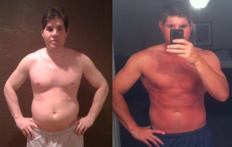 Tad Burgess was happy with his results, shows definitive body composition change and muscle growth