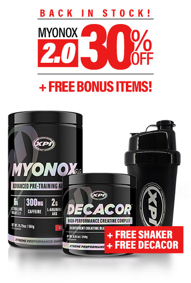 Myonox 30% off ad